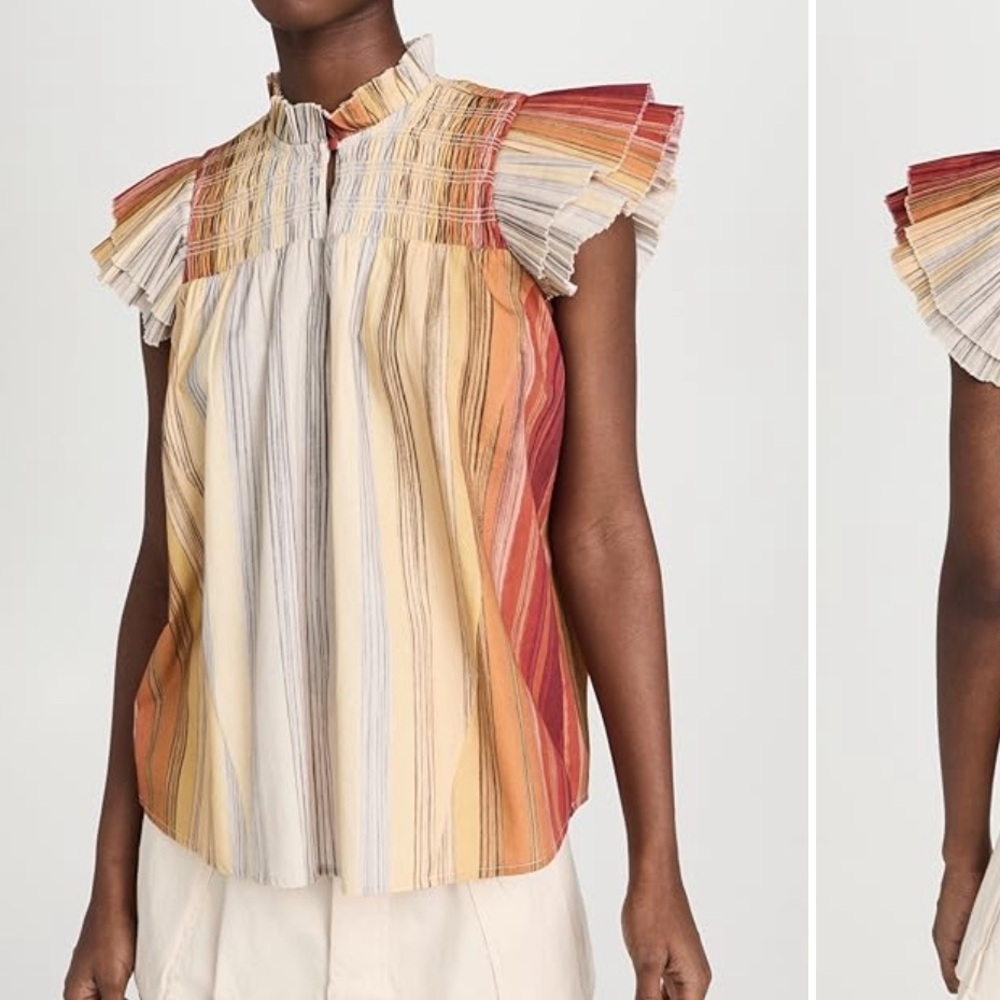 Striped Multicolor Women's Top